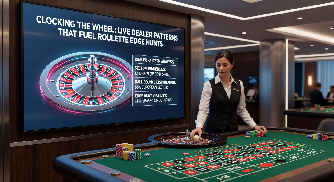 Close-up of a roulette wheel in motion during a live dealer session, highlighting the spin dynamics and numbered pockets